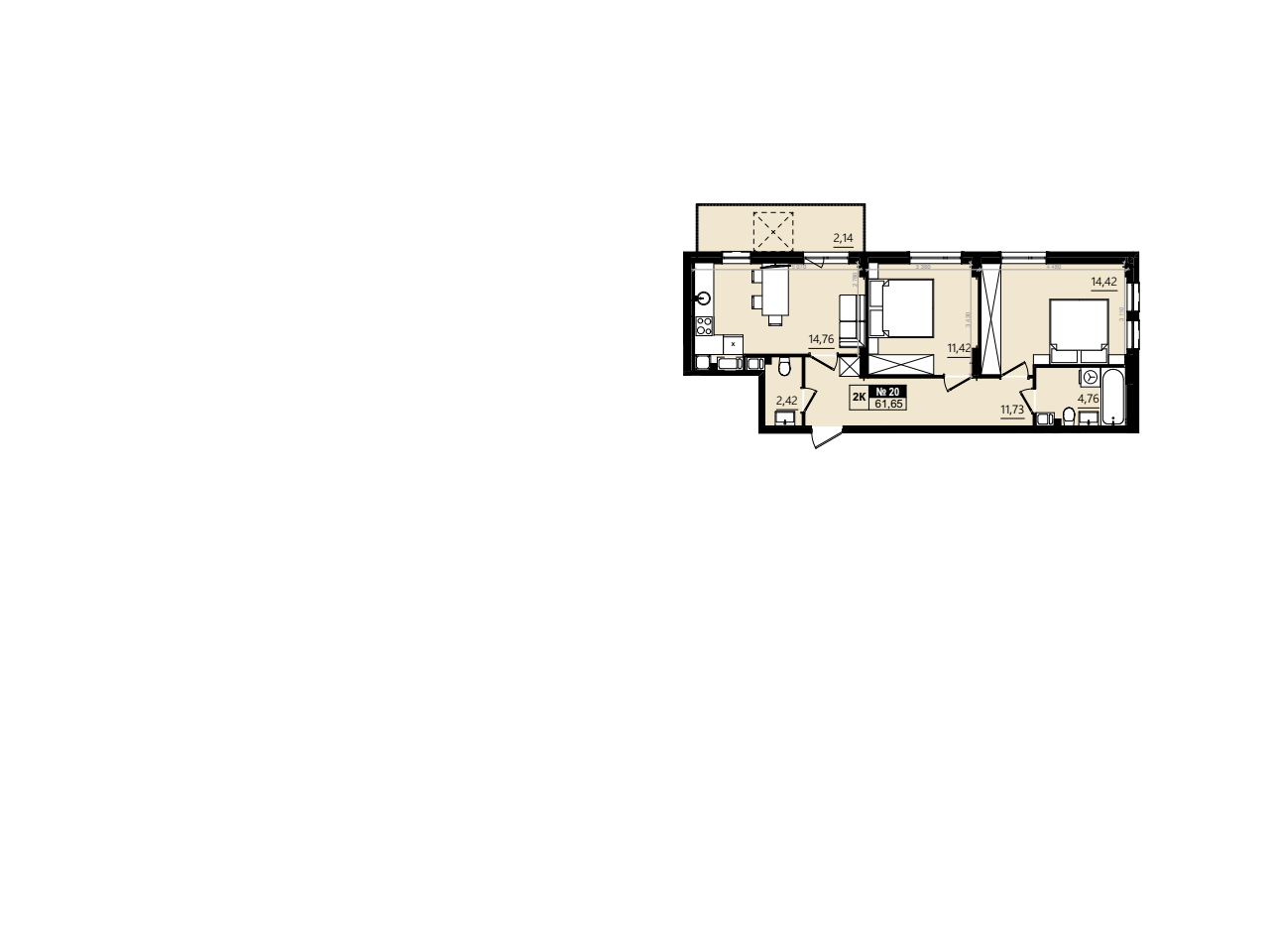 Квартира C-620 SOLO