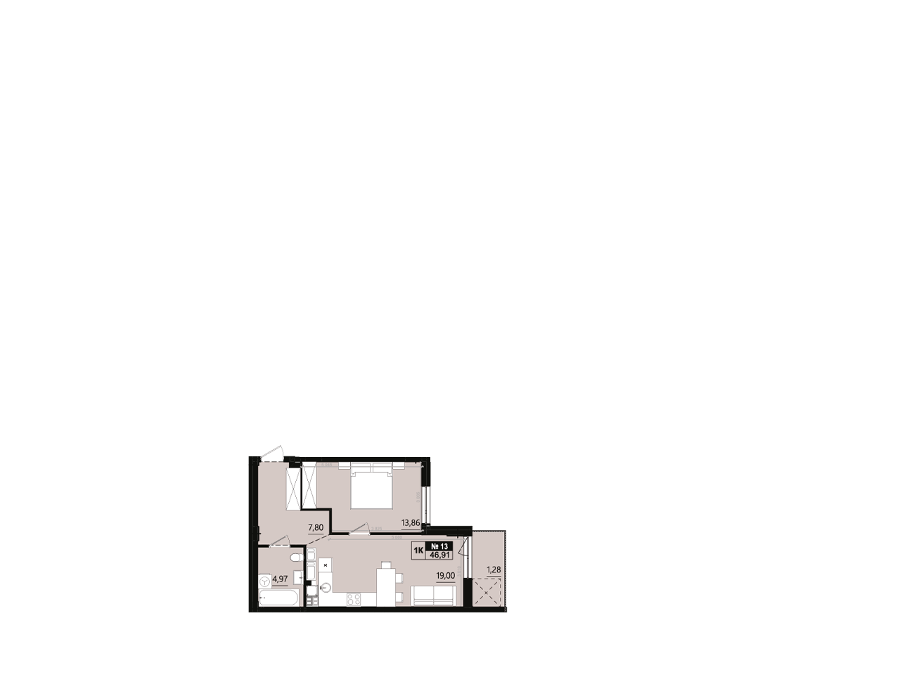 Квартира C-613 SOLO