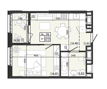 Квартира 306 WEST